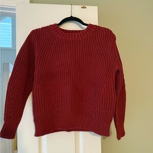 Everlane Burgundy Sweater